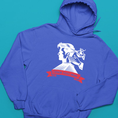 Personalisierter individuell bedruckter Friseur-Hoodie stilvoller Friseur Pflege Experte