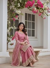 Women Dress Pakistani Salwar Kameez Readymade Suits Indian Wedding Party 3 Piece