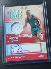 Joe Dumars 2025 Leaf Glory of the Game - Retro Relic Signature /35 Auto #RS-JD1