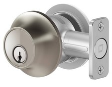 Level Lock Keyed Entry Smart Door Lock - Satin Nickel