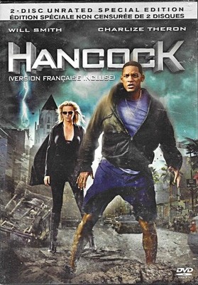 Hancock - Will Smith, Charlize Theron, Jason Bateman, UNRATED   2Disc DVD s