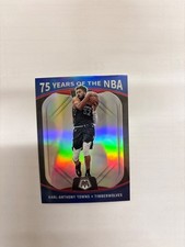 2021-22 Panini Mosaic KARL ANTHONY TOWNS Silver Prizm 75 Years Of The NBA #83