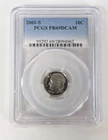 2001-S 10C Roosevelt Dime PCGS PR69DCAM 90% Silver