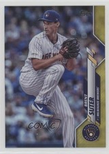 2020 Topps Jumbo Pack Exclusive Gold Foil Brent Suter #477 7k6