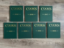 Cooks Illustrated Editions 2015, 2016, 2017, ...