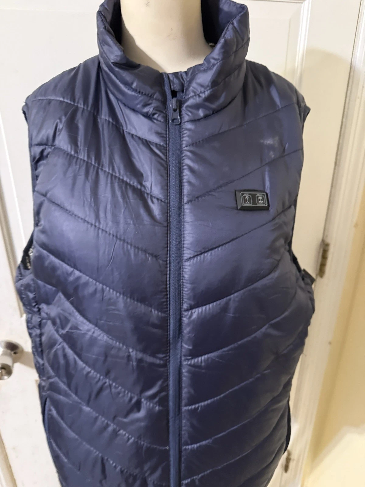 Blue USB Electric Heated Vest Size Medium