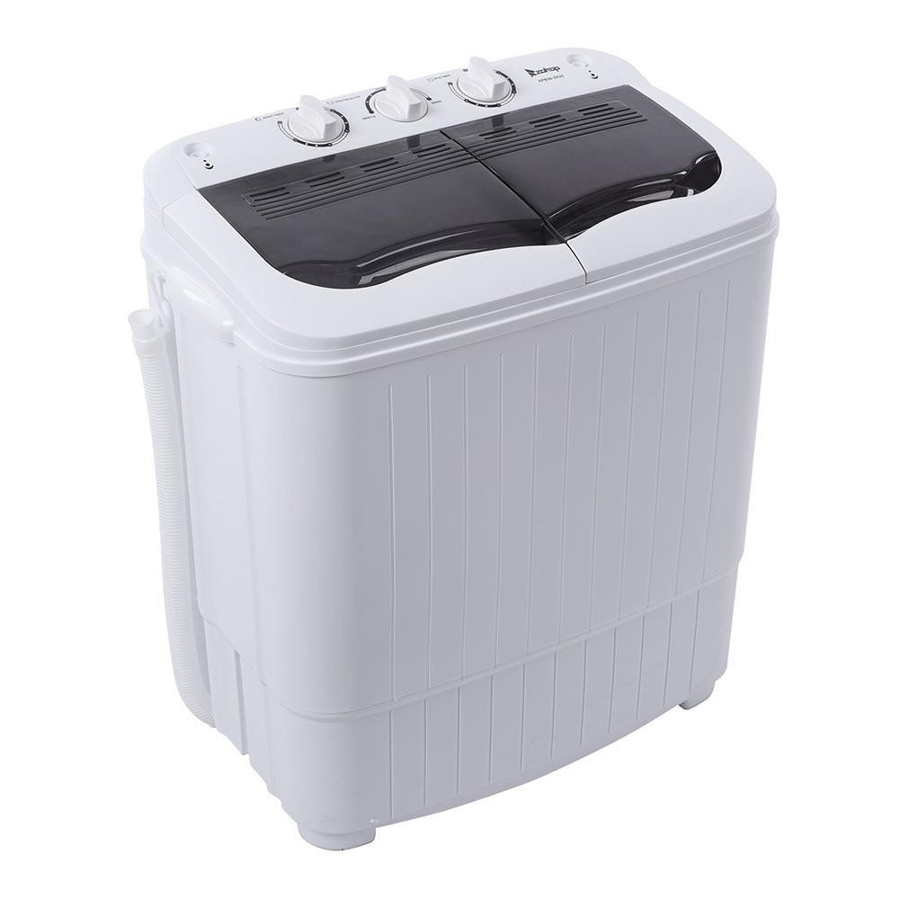 Zokop Portable Washing Machine with Draining Pump Laundry Washer