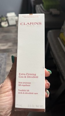 Clarins Extra-Firming Neck & Decollete Care 2.5 oz / 75 ml NIB! $98 MSRP 