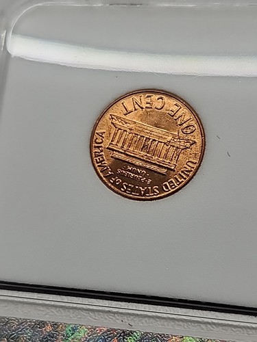 BRILLIANT 1962 1c GRADED MS70 RD Lincoln Penny Cent Coin CCGS #129477 - Picture 10 of 14