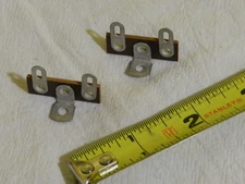 Lot of 2 New 2-Lug Phenolic Terminal Strips with Solder Lugs for Tube Amplifiers