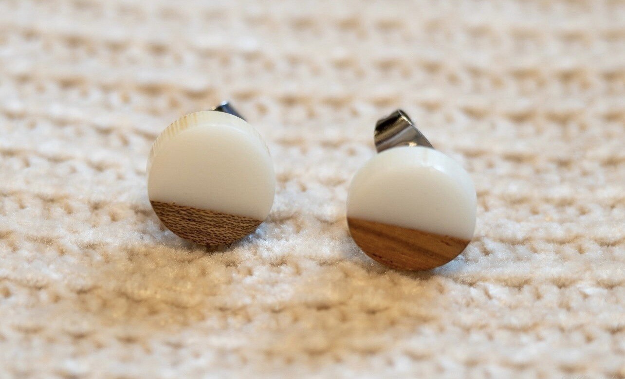 Stud Earrings- Handmade-image