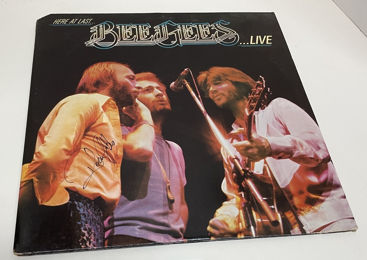 加LP Bee Gees Here At Last - Bee Gees Live B003078601 Capitol Records /00260 Here At Last Bee Gees Live Limited Edition 2LP - Bee Gees