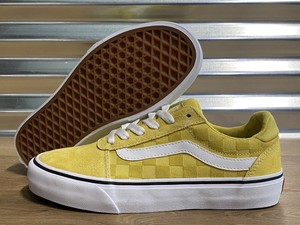 vans cream checkerboard