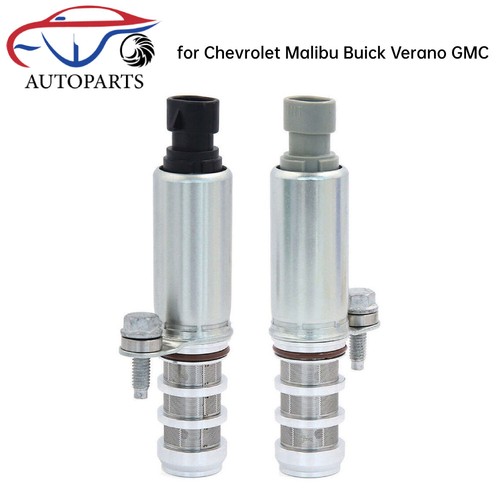 2PCS Intake & Exhaust VVT Solenoid Cam Actuator for Chevrolet Malibu