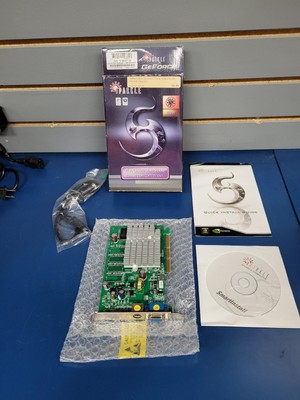 Open Box Sparkle GeForce FX 5200 128MB Graphics Card SF8834T128 MB TV/Out/CRT