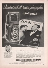 Rollei - Rolleiflex Camera - Original Magazine Ad -