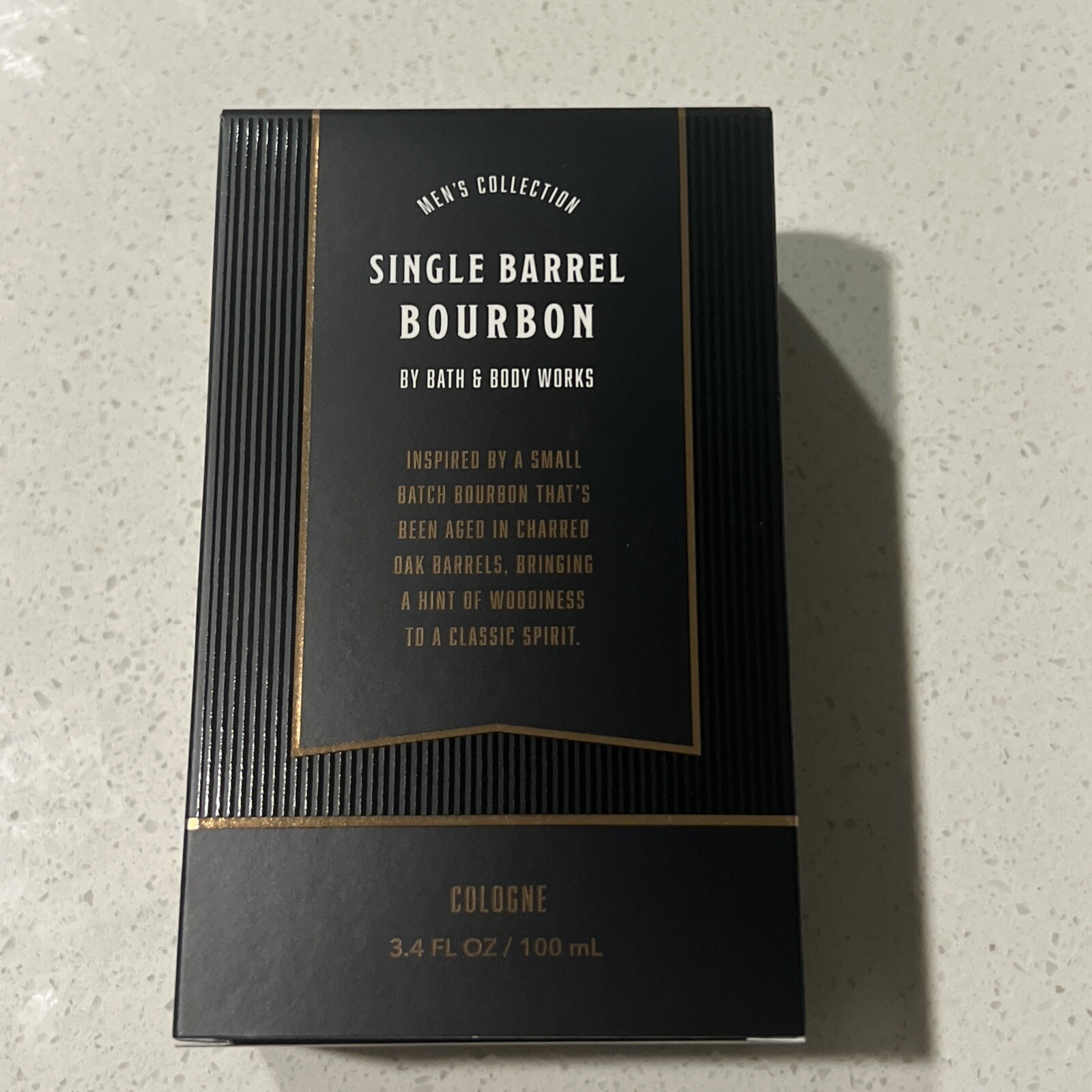 BATH & BODY WORKS ~ SINGLE BARREL BOURBON MEN'S COLLECTION COLOGNE ~ 3.4 OZ