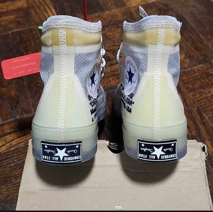 Converse Off-White x Chuck 70 The Ten-Size 6M / 8W BRAND NEW OG