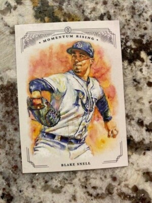 2019 TOPPS ON-DEMAND MOMENTUM RISING BASE CARD TAMPA BAY RAYS BLAKE SNELL #19