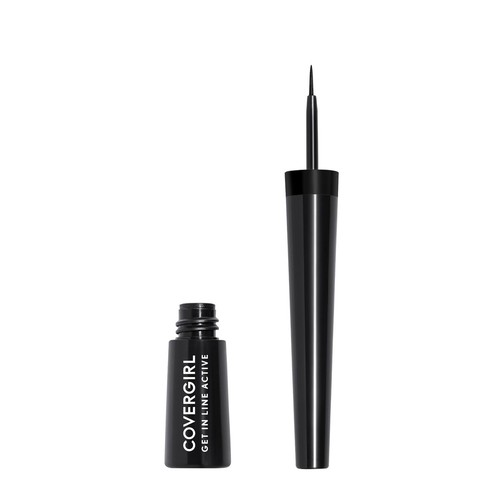 COVERGIRL - Get in Line Active Eyeliner 350 Ink Black - 0.08 fl oz (2.5 ml) - 第 1/2 張圖片