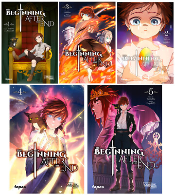 The Beginning after the End Band 1-5 Set | Carlsen Manga | Neu | Deutsch