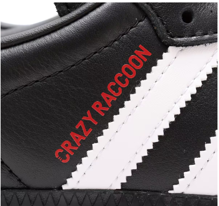 PSL Crazy Raccoon x atmos adidas Originals Samba Core Black PSL Crazy Raccoon x atmos adidas Originals Samba Core Black