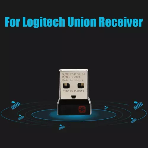 for Logitech-Unifying Receiver Wireless ω~ E9X1 V9X4 M6M3 P8C8