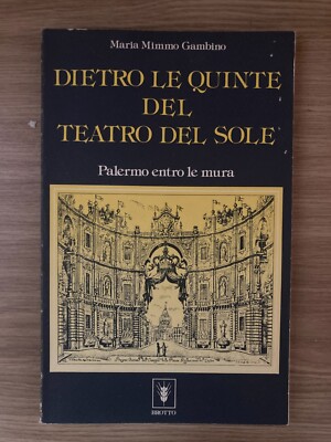 Hinter den Kulissen des Sonnentheaters Maria Mimmo Gambino Palermo innerhalb der Mauern
