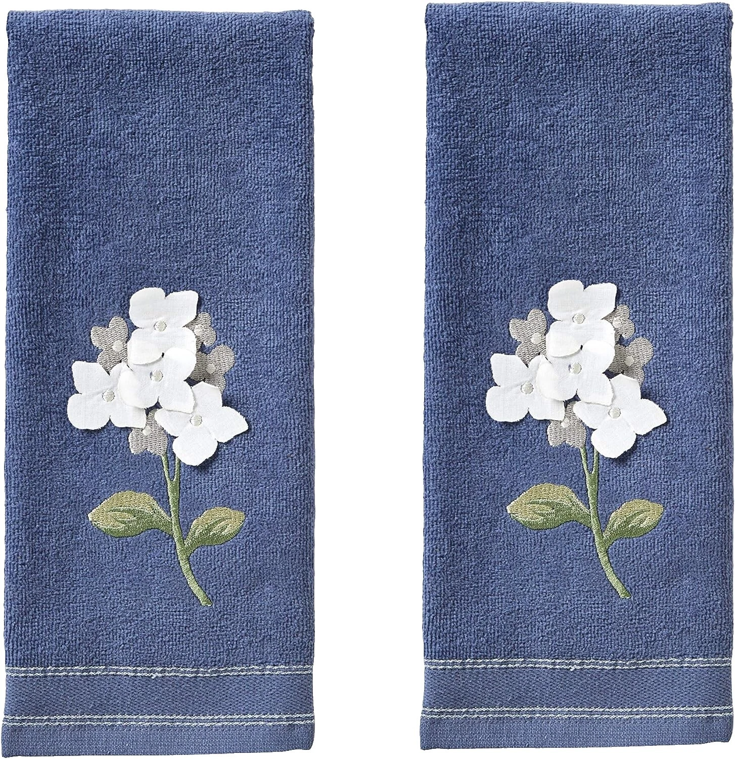 Bathroom Floral Bath Hand Towels