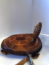 Genuine Leather, Turtle, Coin Purse, Nature, Amphibian, Purse, Wristlet, Brown