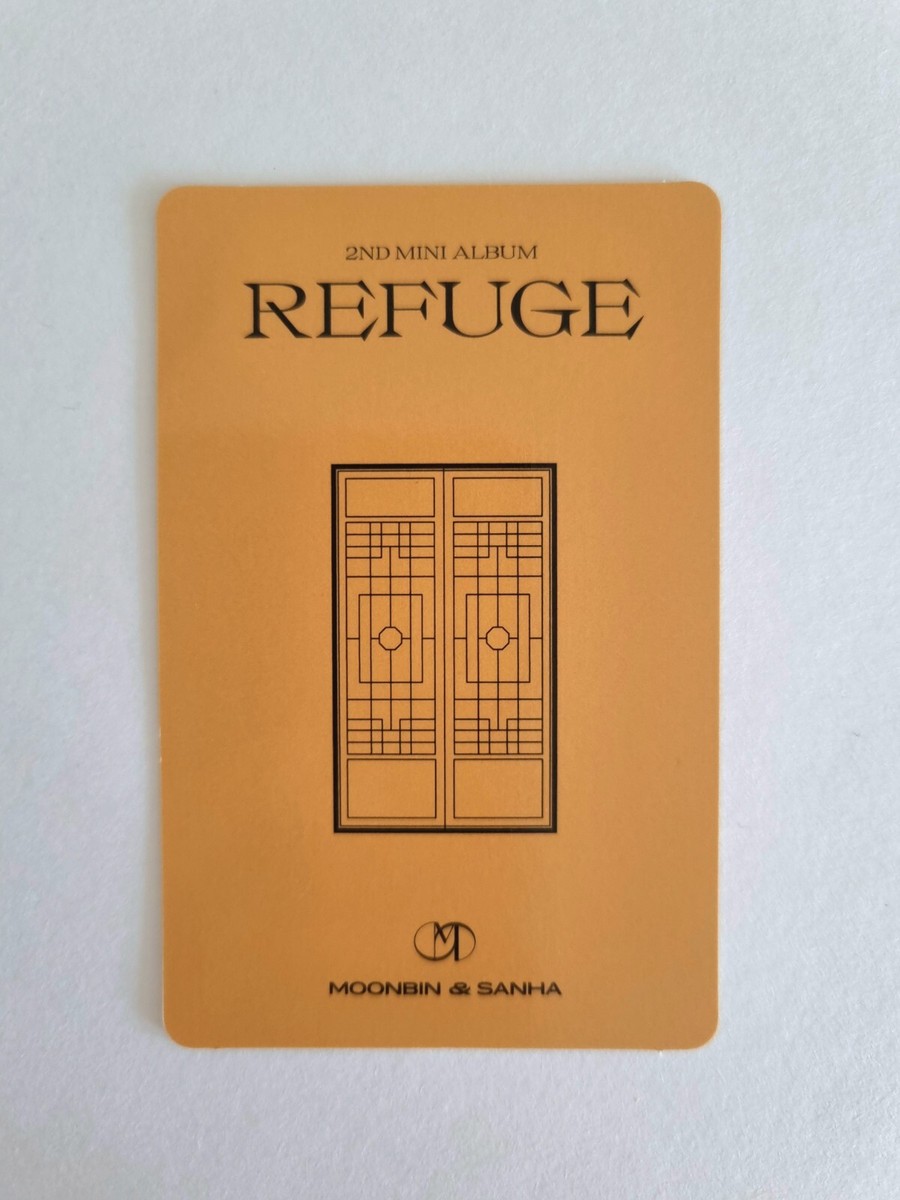 Astro Refuge Album Official Photocard Subunit Moonbin & Sanha | eBay