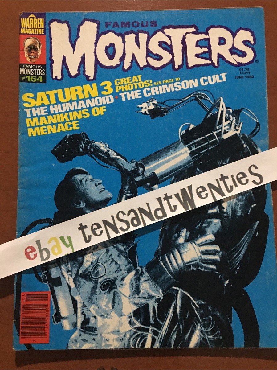 Famous Monsters A Warren magazine #164 June 1980 | eBay