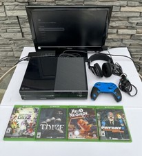 Microsoft Xbox One 500GB Console Bundle 1540 W/ 4 Games 1 Controller  Headset