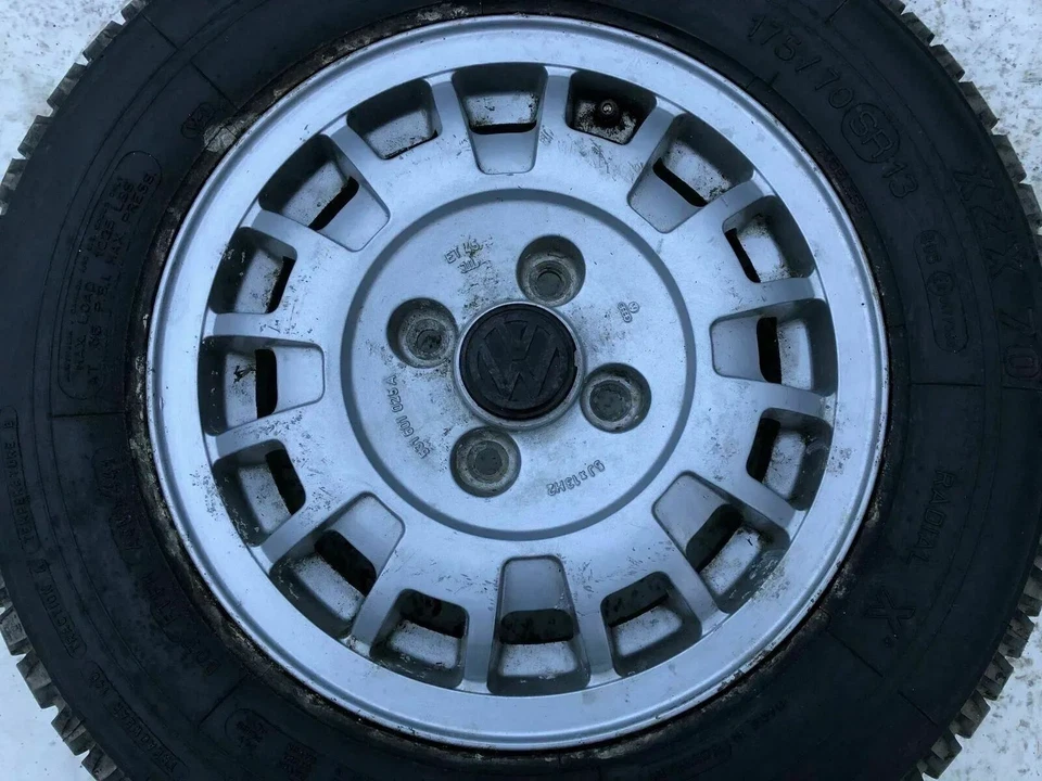 Llanta de aluminio 5x13H2 ET45 Original VW Jetta Golf Scirocco I Mk1 - Imagen 3 de 4