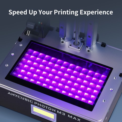 【Unrepaired】ANYCUBIC Photon M3 Max Resin LCD 3D Printer 298x164x300mm Large Size - Picture 4 of 7
