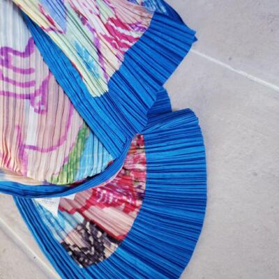 【美品】PLEATS PLEASE × Lamia Ziade 01AW PLEATS PLEASE ISSEY MIYAKE Lamia Ziade Stole Shawl Wrap Used | eBay