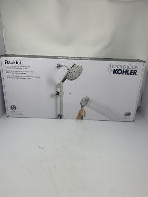 KOHLER Raindet 3-in-1 Multifunction Shower System - Brushed Nickel R26089-G-BN