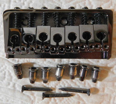 PRS Black Nickel 7 string Bridge set Paul Reed Smith SE SVN Guitar Mark Holcomb