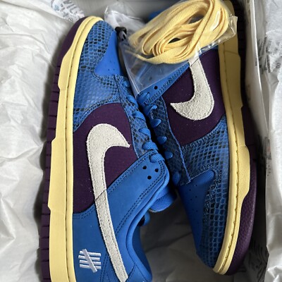 Size 10 - Nike Dunk Low SP x Undefeated Dunk Vs AF1