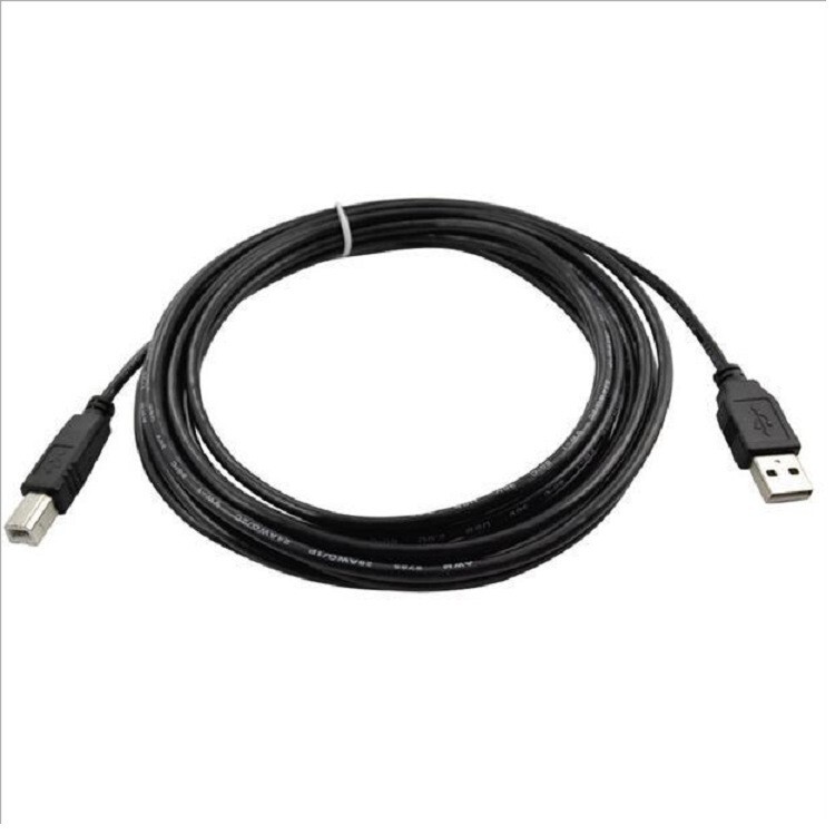 3pcs 59in USB Cable 2. 0 to AC Connect Wire Computer Pattern Printing