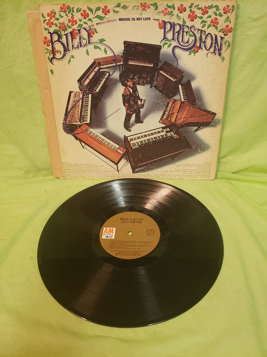 Billy Preston – Music Is My Life - VINYL RECORD LP | eBay