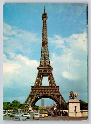 Eiffel tower La Tour Eiffel 1988 n 110 Vtg Postcard unp Paris | eBay
