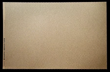 O Scale HEXAGONAL SHINGLES Building Paper 11x17 Sheet Vtg 1997 Railroad Prynters