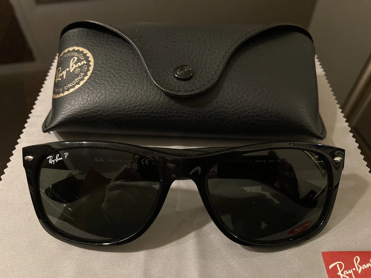 Ray Ban Sunglasses New Wayfarer RB 2132 901 58 18 145 3N Italy