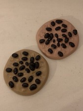 2 Vintage Play Food Pretend CHOCOLATE CHIP COOKIE SWEET BAKERY SNACK Toy