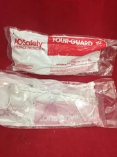 NEW LOT OF 12 AO SAFETY Tour-Guard IV Clear Polycarbonate Eye/Face Protection