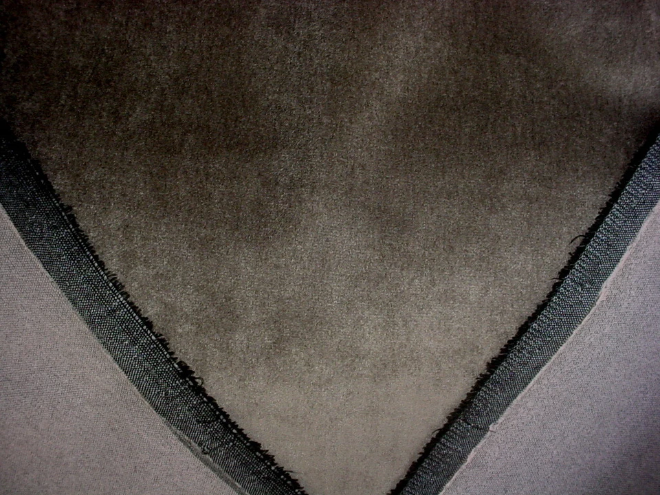 1Y Pindler ATL003 Atlas Burnish Deep Gray Wool Velvet Upholstery Fabric - Image 4 of 4