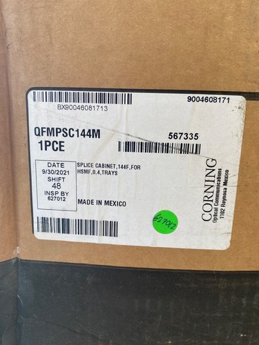 Corning QFMPSC144M Wall Mountable Distribution Center NEW - Picture 3 of 3