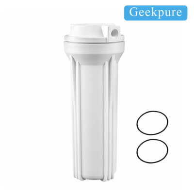Geekpure 10'' Universal Reverse Osmosis Filter Housing for RO System 1/4'' Port  