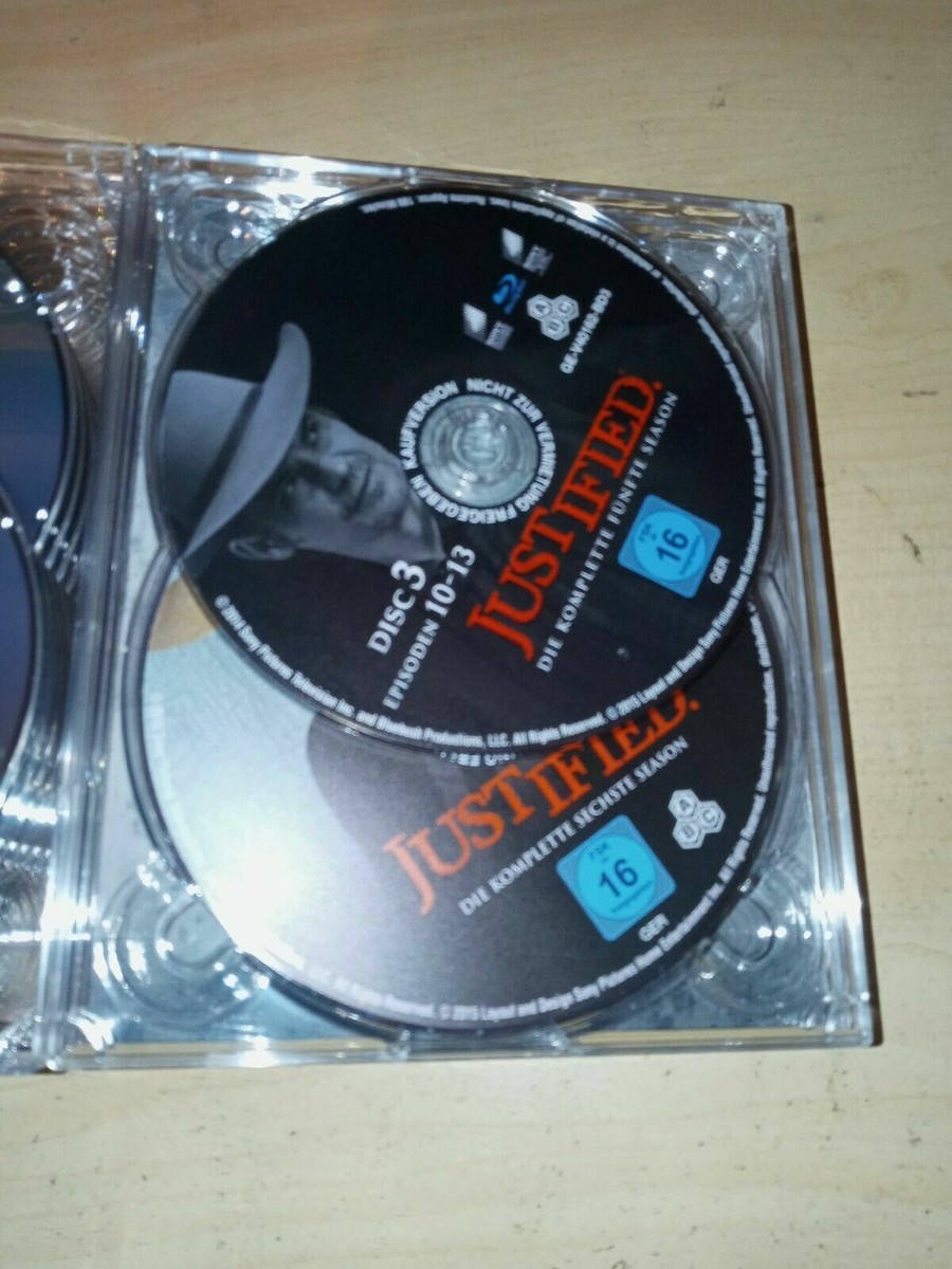 (未使用･未開封品)Justified : Complete Seasons 1- 5 Bundle Collection (15-Disc, DVD, 2014) Justified: The Complete TV Show Series (DVD) - Action